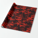 Search for red camo wrapping paper Army