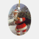 Search for kris kringle christmas tree decorations Santa claus