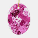 Search for magenta christmas tree decorations White