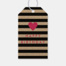Search for heart gift tags Black and white