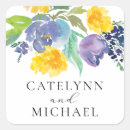 Search for navy blue and yellow stickers Colourful