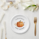 Search for fall baby shower plates Floral