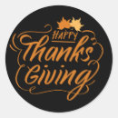 Search for for giving stickers Happy thanks giving