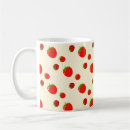 Search for fresh strawberries mugs Red
