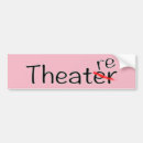 Search for theatre bumper stickers Musical