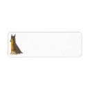 Search for doberman return address labels Merry christmas