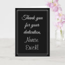 Search for dedication thank you cards Nurse