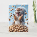 Search for peanut birthday cards Squirrel
