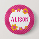 Search for spring round badges Girl