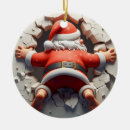 Search for santa claus reindeer christmas tree decorations Funny