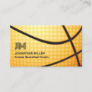 Search for basketball training business cards Player