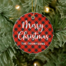 Search for checkered christmas tree decorations Typography