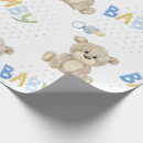Search for brown teddy bear wrapping paper Baby shower