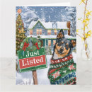Search for australian cattle dog christmas cards Funny