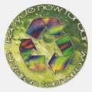 Search for think green round stickers Ecology