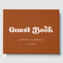 Search for retro wedding guest books Modern