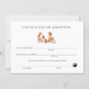 Search for adoption certificate Dog birthday