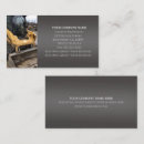 Search for site business cards Excavation