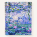 Search for french notebooks Claude monet
