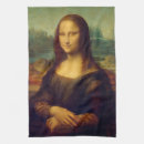Search for mona lisa tea towels Leonardo da vinci
