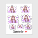 Search for anime face stickers Cute