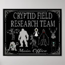 Search for cryptids posters Mothman