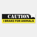 Search for i brake for animals bumper stickers Rights