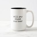 Search for funny forest animals mugs Bear