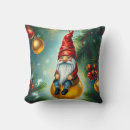 Search for funny gnome cushions Christmas tree