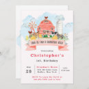 Search for barnyard bash invitations Red barn