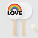 Search for gay hand fans Rainbow flag