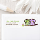Search for owl wedding return address labels Owls