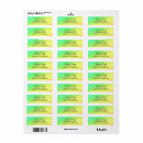 Search for tropical return address labels Typography