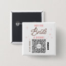 Search for bride square badges Bridal party