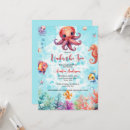 Search for octopus baby shower invitations Fish