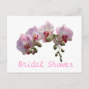 Search for postcard bridal shower invitations Orchid
