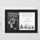 Search for falling snow christmas cards Family photo