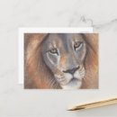Search for portrait horizontal postcards Lion