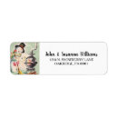 Search for winter snowman return address labels Cute