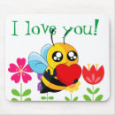 Search for bee love mouse mats Cute