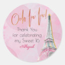 Search for sweet sixteen paris stickers Elegant