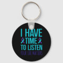 Search for white ribbon key rings Therapy