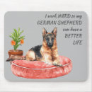 Search for working dog mouse mats Funny