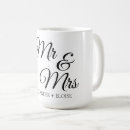 Search for wed mugs Mr and mrs