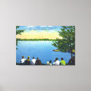 Search for lake canvas prints Country