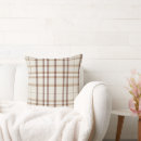 Search for neutral tone cushions Plaid
