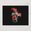 Search for crusaders postcards Warrior