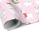 Search for llama wrapping paper Whimsical