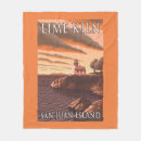 Search for lighthouse blankets Island