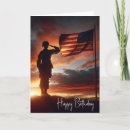 Search for soldier birthday cards Veteran